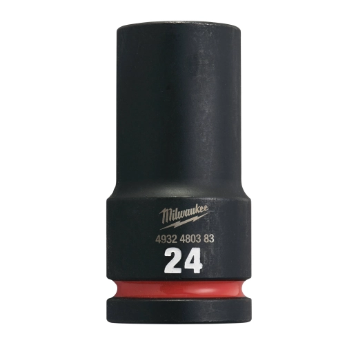 Nasadka udarowa długa 3/4″ Milwaukee SHOCKWAVE IMPACT DUTY 24 mm
