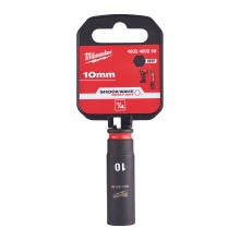 Nasadka udarowa 1/4″ długa Milwaukee SHOCKWAVE IMPACT DUTY 10 mm – widok 2 Nasadka udarowa 1/4″ długa Milwaukee SHOCKWAVE IMPACT DUTY 10 mm – widok 2