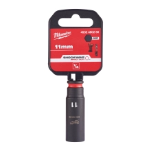 Nasadka udarowa 1/4″ długa Milwaukee SHOCKWAVE IMPACT DUTY 11 mm – widok 2 Nasadka udarowa 1/4″ długa Milwaukee SHOCKWAVE IMPACT DUTY 11 mm – widok 2
