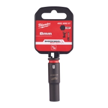 Nasadka udarowa 1/4″ długa Milwaukee SHOCKWAVE IMPACT DUTY 8 mm – widok 2 Nasadka udarowa 1/4″ długa Milwaukee SHOCKWAVE IMPACT DUTY 8 mm – widok 2