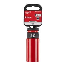 Nasadka udarowa 1/2″ do felg aluminiowych Milwaukee SHOCKWAVE IMPACT DUTY 21 mm – widok 2 Nasadka udarowa 1/2″ do felg aluminiowych Milwaukee SHOCKWAVE IMPACT DUTY 21 mm – widok 2