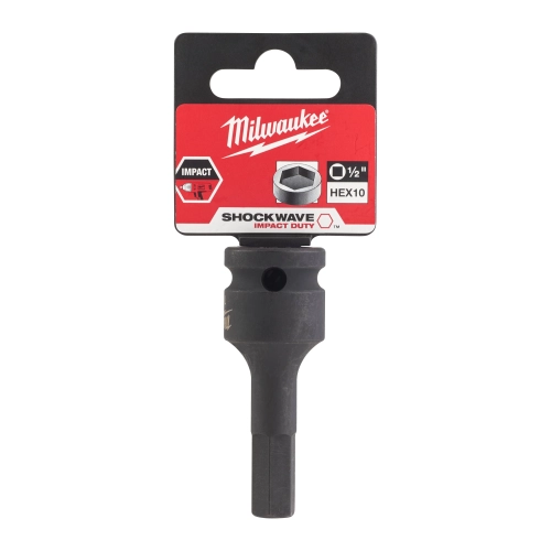 Nasadka udarowa 1/2″ HEX 10 Milwaukee SHOCKWAVE IMPACT DUTY – widok 2