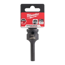Nasadka udarowa 1/2″ HEX 8 Milwaukee SHOCKWAVE IMPACT DUTY – widok 2 Nasadka udarowa 1/2″ HEX 8 Milwaukee SHOCKWAVE IMPACT DUTY – widok 2