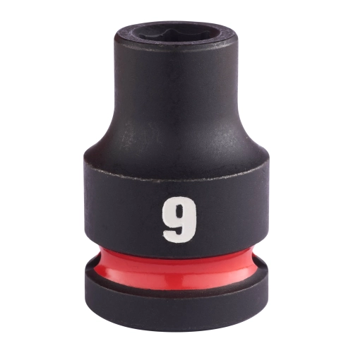 Nasadka udarowa krótka 1/2″ Milwaukee SHOCKWAVE IMPACT DUTY 9 mm