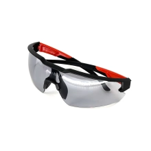 Okulary ochronne szare Milwaukee odporne na zarysowania enhanced safety glasses – widok 2 Okulary ochronne szare Milwaukee odporne na zarysowania enhanced safety glasses – widok 2