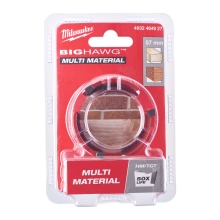 Otwornica z węglikiem wolframu Milwaukee BIG HAWG MULTI MATERIAL 57 mm – widok 2