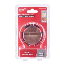 Otwornica z węglikiem wolframu Milwaukee BIG HAWG MULTI MATERIAL 65 mm – widok 2