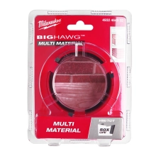 Otwornica z węglikiem wolframu Milwaukee BIG HAWG MULTI MATERIAL 82 mm – widok 2