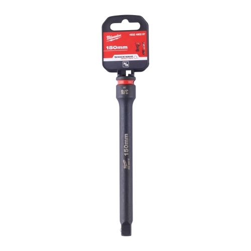 Przedłużka nasadek udarowych 3/8″ 150 mm Milwaukee SHOCKWAVE IMPACT DUTY – widok 2