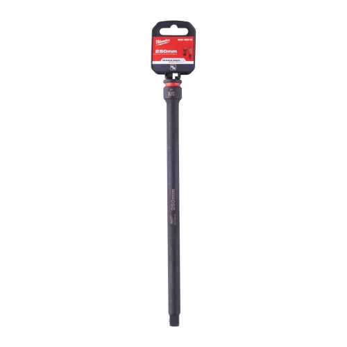Przedłużka nasadek udarowych 3/8″ 250 mm Milwaukee SHOCKWAVE IMPACT DUTY – widok 2