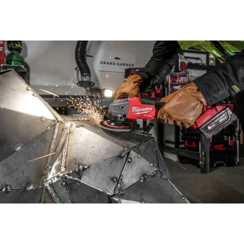 M18 ONEFSAG125XPDB-0X Szlifierka kątowa 125MM ONE-KEY z hamulcem i włącznikiem łopatkowym Milwaukee