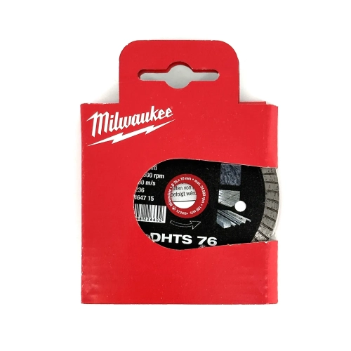 Tarcza diamentowa pełna DHTS 76 mm Milwaukee do M12 FCOT