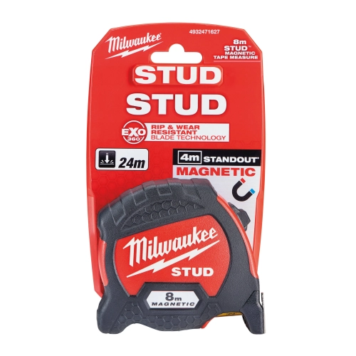 Taśma (miara) miernicza Milwaukee STUD 2 / 8 m