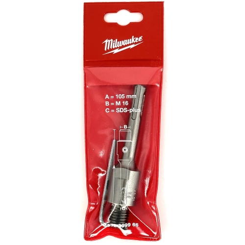 Trzpień do koronek rdzeniowych Milwaukee TCT SDS-PLUS 105 mm