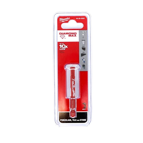 Wiertło 1/4″ do płytek Milwaukee DIAMOND MAX 6 mm