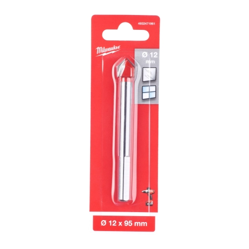 Wiertło do szkła i płytek ceramicznych Milwaukee 12X95 mm