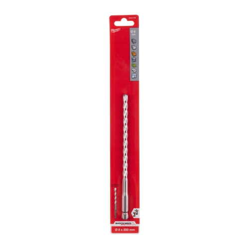 Wiertło uniwersalne Milwaukee HEX fi 6X200 mm