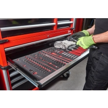 Wózek narzędziowy Milwaukee TOOLGUARD 117 cm, 10 szuflad – widok 2