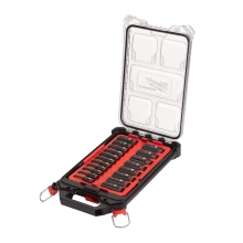 Zestaw nasadek udarowych długich 3/8″ w PACKOUT Milwaukee SHOCKWAVE IMPACT DUTY (19szt) – widok 2