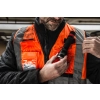 Kamizelka odblaskowa pomarańczowa Milwaukee PREMIUM L/XL – widok 7