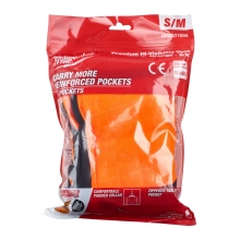 Kamizelka odblaskowa pomarańczowa Milwaukee PREMIUM S/M – widok 2