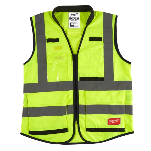 Kamizelka odblaskowa żółta Milwaukee PREMIUM 2XL/3XL