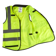 Kamizelka odblaskowa żółta Milwaukee PREMIUM L/XL – widok 2