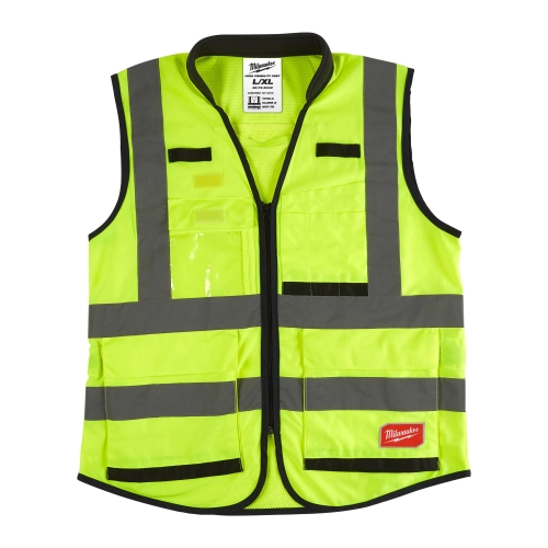 Kamizelka odblaskowa żółta Milwaukee PREMIUM L/XL