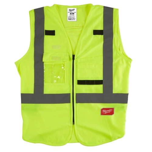 Kamizelka odblaskowa żółta Milwaukee S/M