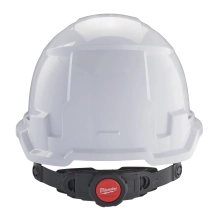 Kask hełm ochronny Milwaukee BOLT100 niewentylowany biały – widok 2