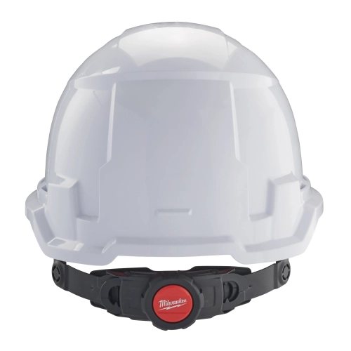 Kask hełm ochronny Milwaukee BOLT100 niewentylowany biały – widok 2
