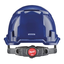 Kask hełm ochronny Milwaukee BOLT100 niewentylowany niebieski – widok 2