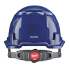 Kask hełm ochronny Milwaukee BOLT100 niewentylowany niebieski – widok 2