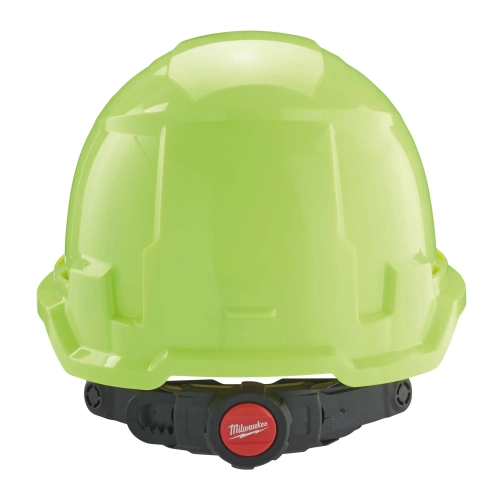 Kask hełm ochronny Milwaukee BOLT100 niewentylowany żółty
