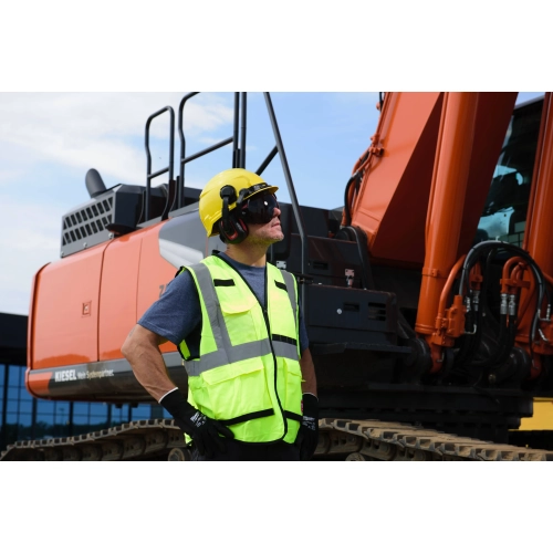 Kask hełm ochronny Milwaukee BOLT100 niewentylowany żółty