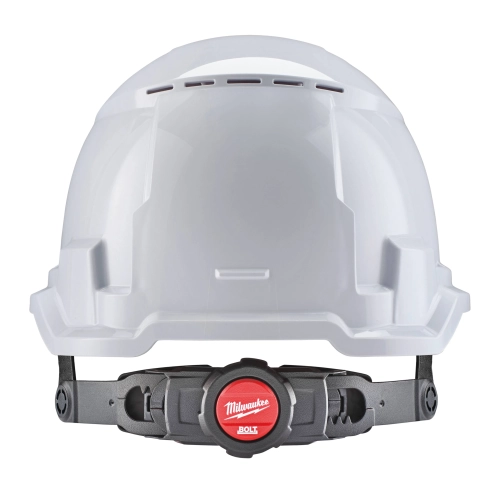 Kask hełm ochronny Milwaukee BOLT100 wentylowany biały – widok 2