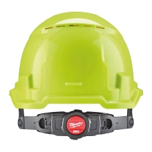 Kask hełm ochronny Milwaukee BOLT100 wentylowany jaskrawy żółty – widok 2