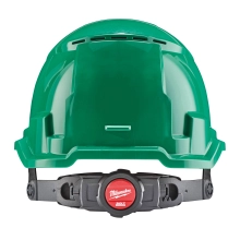 Kask hełm ochronny Milwaukee BOLT100 wentylowany zielony – widok 2