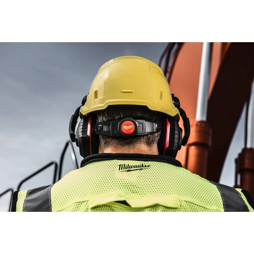 Kask hełm ochronny Milwaukee BOLT100 wentylowany żółty