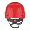 Kask hełm ochronny Milwaukee BOLT200 niewentylowany czerwony – widok 2
