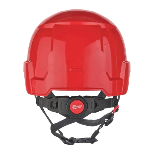 Kask hełm ochronny Milwaukee BOLT200 niewentylowany czerwony – widok 2