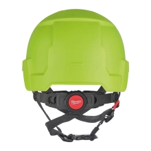 Kask hełm ochronny Milwaukee BOLT200 niewentylowany jaskrawy żółty – widok 2
