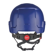 Kask hełm ochronny Milwaukee BOLT200 niewentylowany niebieski – widok 2