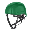 Kask hełm ochronny Milwaukee BOLT200 niewentylowany zielony