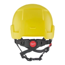 Kask hełm ochronny Milwaukee BOLT200 niewentylowany żółty – widok 2