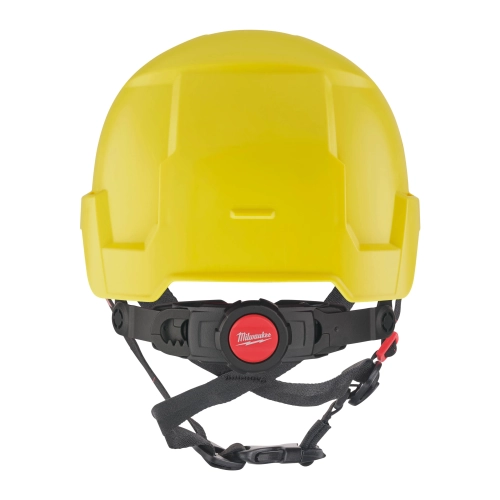 Kask hełm ochronny Milwaukee BOLT200 niewentylowany żółty – widok 2