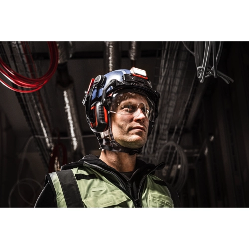Kask hełm ochronny Milwaukee BOLT200 wentylowany biały – widok 3