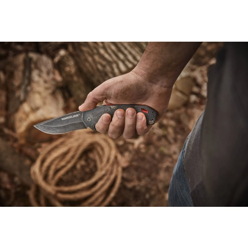 Nóż składany HARDLINE gładki 89 mm Milwaukee – widok 5