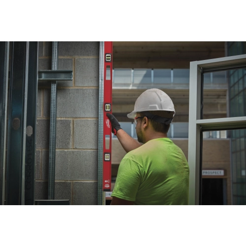Poziomica magnetyczna dwuetowa Milwaukee I-BEAM 120 cm – widok 4