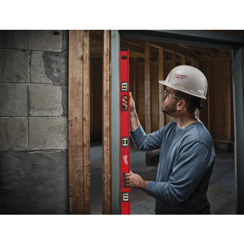 Poziomica magnetyczna dwuetowa Milwaukee I-BEAM 120 cm – widok 3